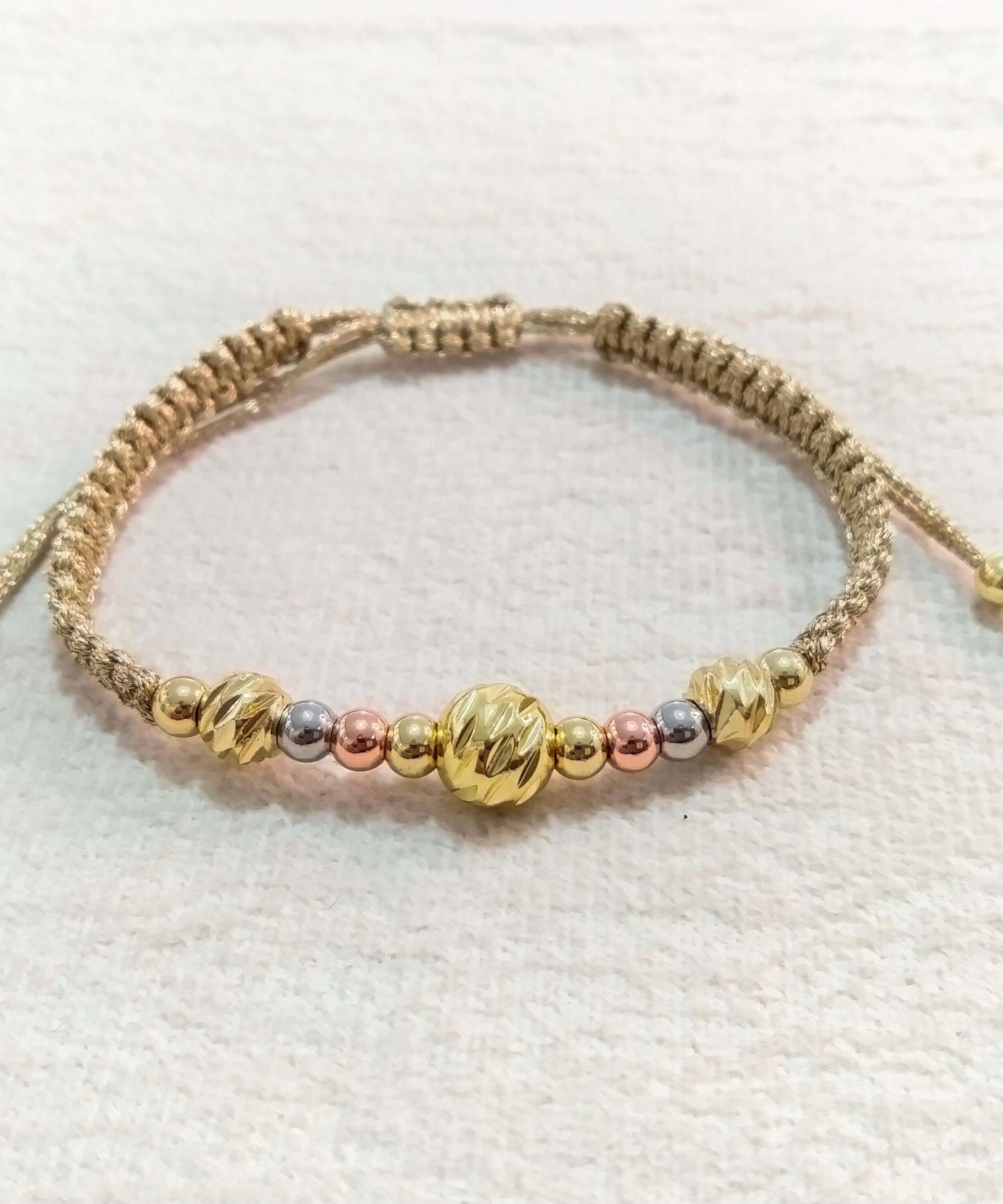 Pulseras para Damas de Balines de Rodio