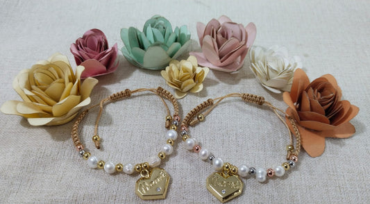 Bracelet coeur pour maman - Un cadeau plein d'amour pour maman