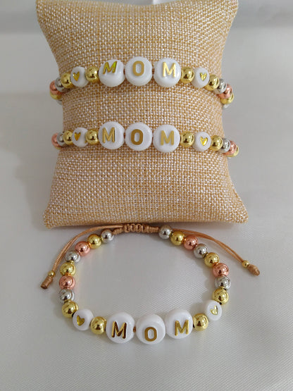 Pulsera para damas MOM - El regalo sorpresa para mamá