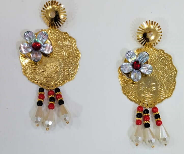 Aretes Artesanales de Carnaval - Temático