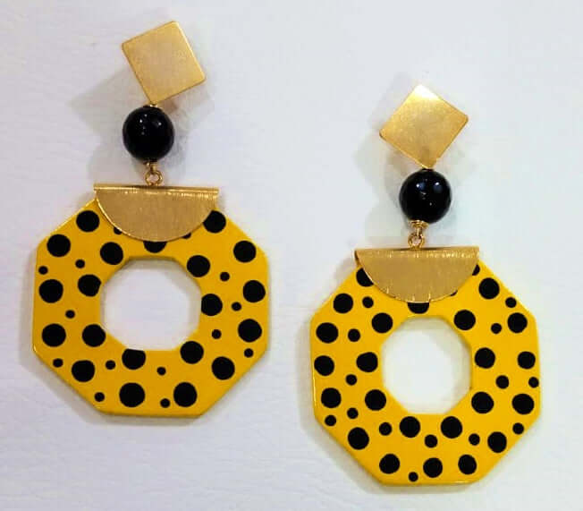 Aretes Artesanales de Carnaval - Temático