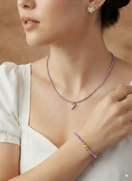 Friendship Ties - Crystal Choker